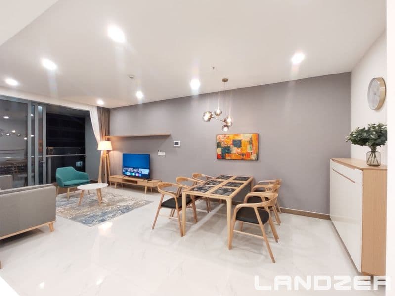 SW113 - Sunwah Pearl, 1 bedroom apartment for rent, fully furnished, best Price