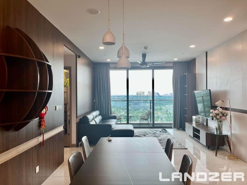 SW114 - Sunwah Pearl, 3 bedroom apartment for rent, Modern style, Best price
